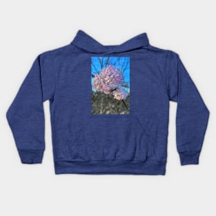 Very Vibrant Viburnum Kids Hoodie